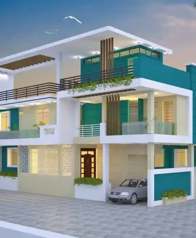 Modern Two Floor Bungalow